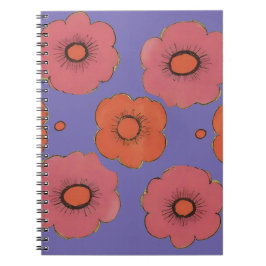 Caderno Espiral Notebook Afro Poppies Spiral
