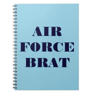 Caderno Espiral Notebook Air Force Brat