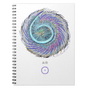 Caderno Espiral Notebook Air Susea Blu Studios