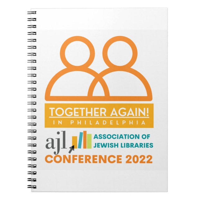 Caderno Espiral Notebook: AJL Conference 2022 Logo (Frente)