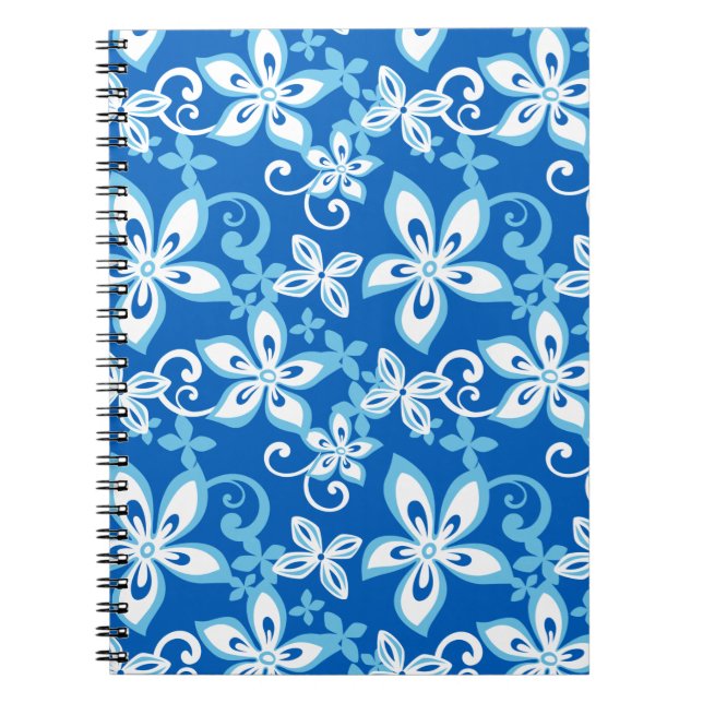 Caderno Espiral Notebook ALOHA HAWAII (BLUES) (Frente)