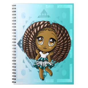 Caderno Espiral Notebook "Amber" (80 Páginas B&W)