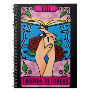 Caderno Espiral Notebook Amigos para Tarot