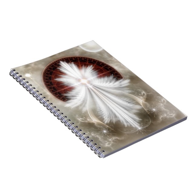 Caderno Espiral Notebook Angel Wings Snowflake (Lado Direito)