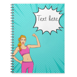 Caderno Espiral notebook animado