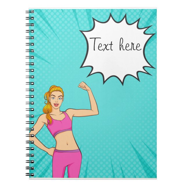 Caderno Espiral notebook animado (Frente)