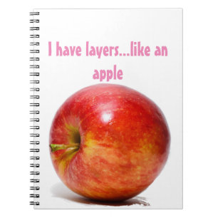 Caderno Espiral Notebook Apple