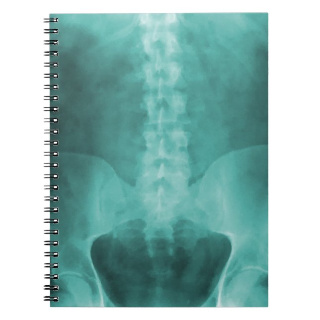 Caderno Espiral Notebook Aqua Digital X-Ray Art (Frente)