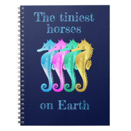 Caderno Espiral Notebook aquático/rosa/azul/marinho dourado