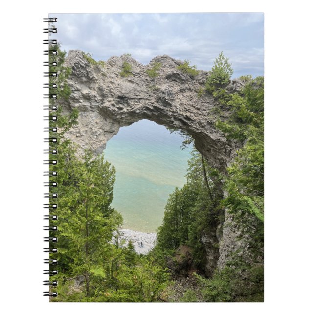 Caderno Espiral Notebook Arch Rock (Frente)