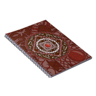 Caderno Espiral Notebook Aries Mandala