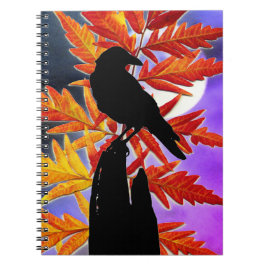 Caderno Espiral Notebook Artsy Crow