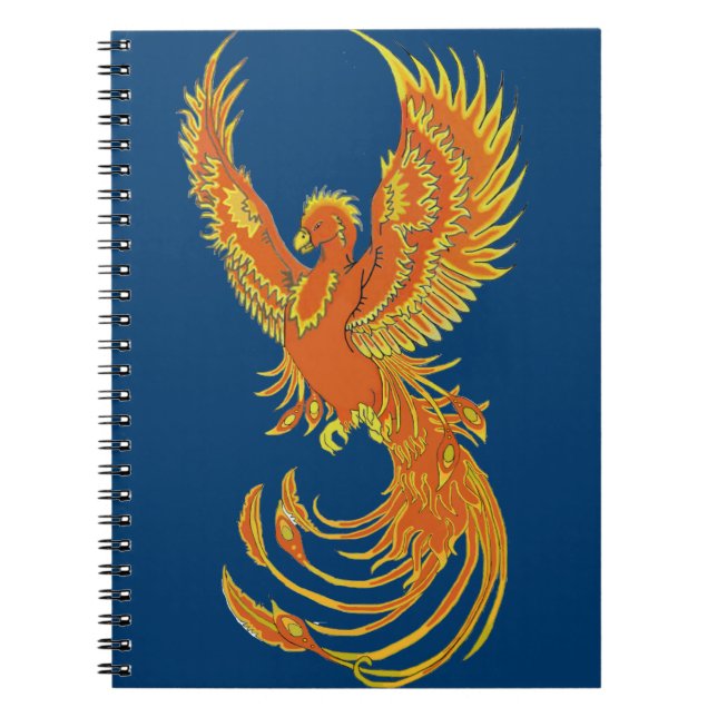 Caderno Espiral Notebook Ascensão Phoenix (Frente)