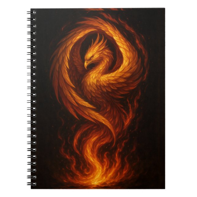 Caderno Espiral Notebook Ascensão Phoenix (Frente)