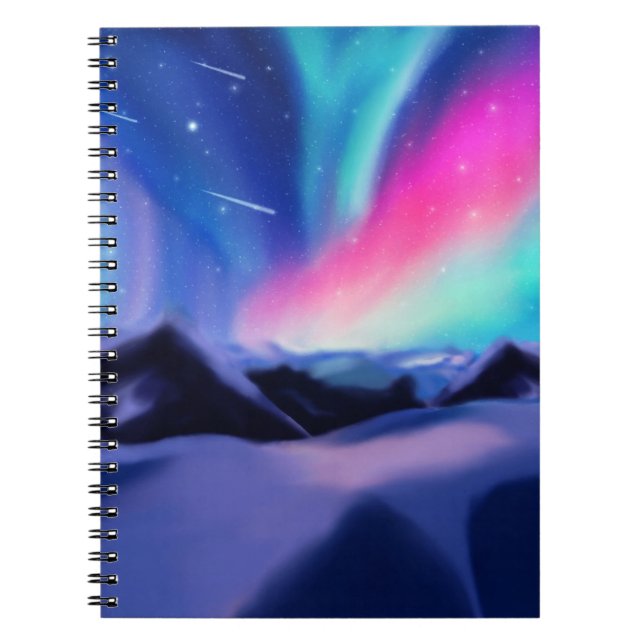 Caderno Espiral Notebook Aurora Sonha Um Milhão (Frente)