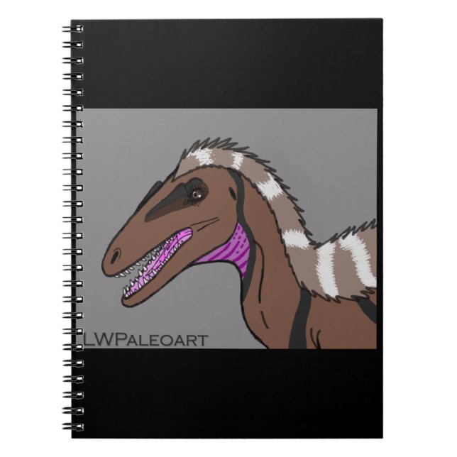 Caderno Espiral Notebook Australovenator (Frente)