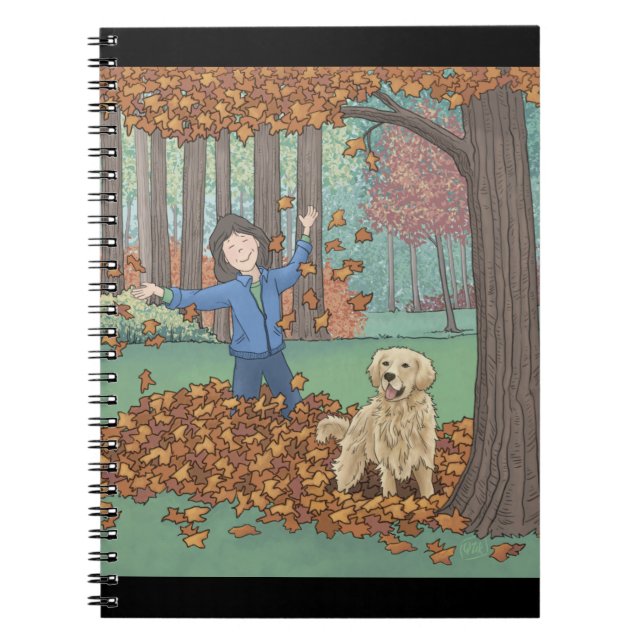 Caderno Espiral Notebook Autumn Deixa (Frente)