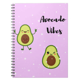 Caderno Espiral Notebook Avocado