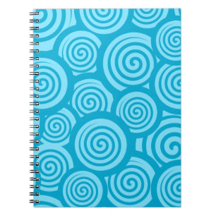 Caderno Espiral Notebook azul-bonito