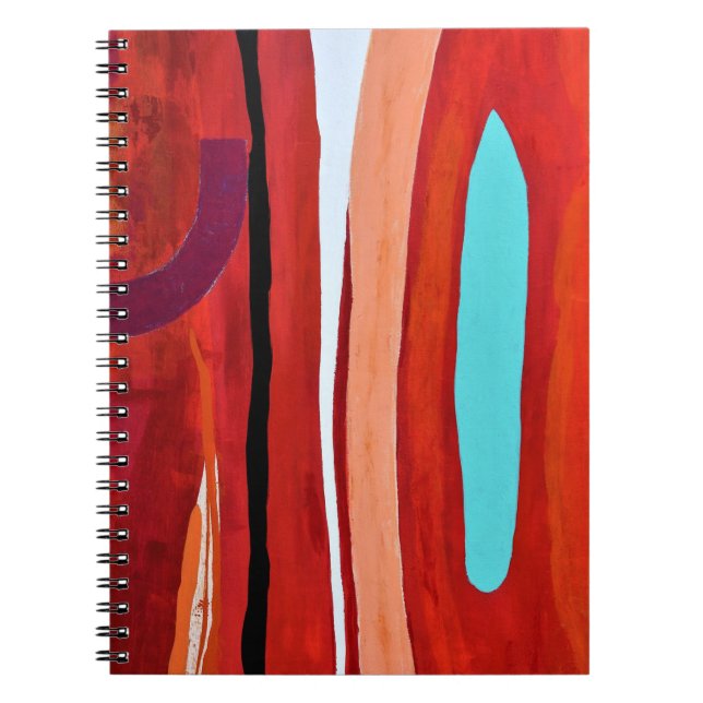 Caderno Espiral Notebook Azul Flame (Frente)