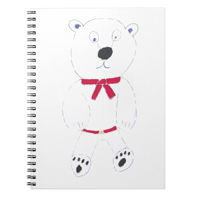 Caderno Espiral Notebook Barry Bear Spiral (Frente)
