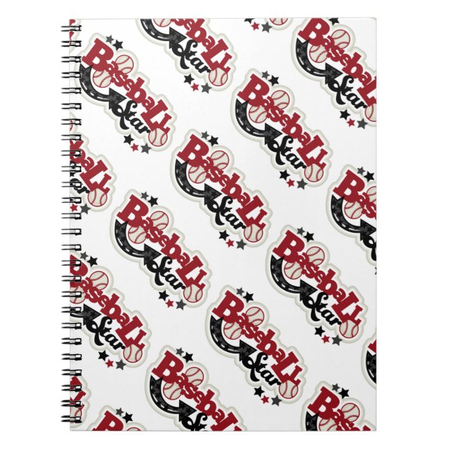 Caderno Espiral Notebook/Baseball (Frente)