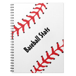 Caderno Espiral Notebook Baseball Spiral Bound
