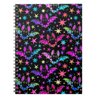 Caderno Espiral Notebook "Bats"
