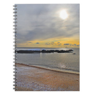 Caderno Espiral Notebook Beach In Winter