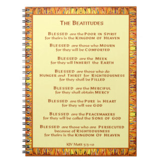 Caderno Espiral Notebook Beatitudes