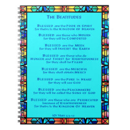 Caderno Espiral Notebook Beatitudes