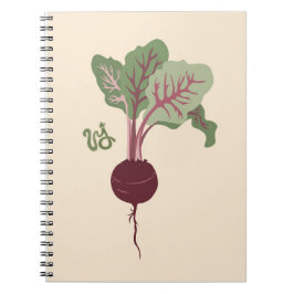 Caderno Espiral Notebook Beet Lover