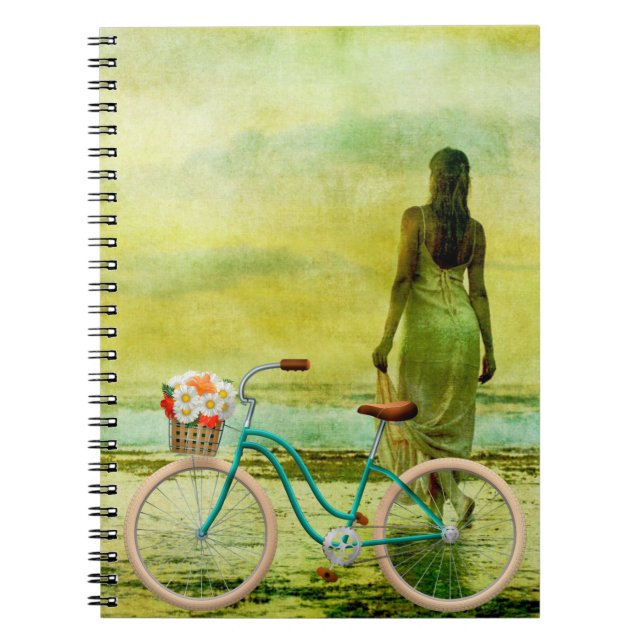 Caderno Espiral Notebook Bicicleta (Frente)