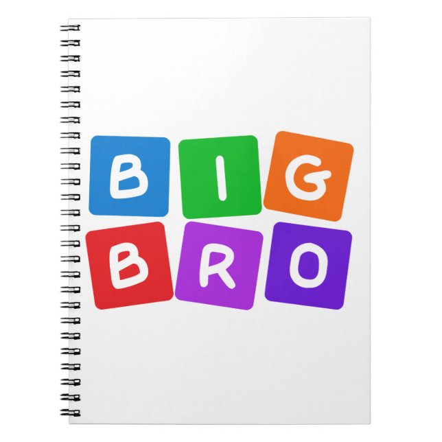 Caderno Espiral Notebook Big Bro (Frente)
