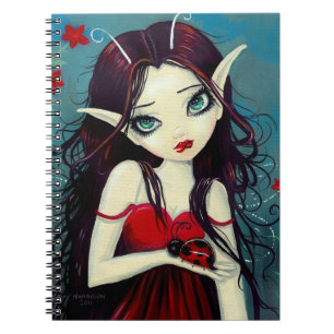Caderno Espiral Notebook Big Eye Fairy e Ladybug