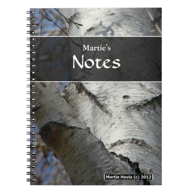 Caderno Espiral Notebook Birch Tree (Frente)