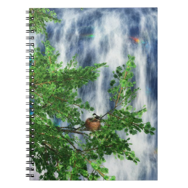 Caderno Espiral Notebook Birdsnest Falls (Frente)