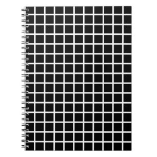Caderno Espiral Notebook Black Grid