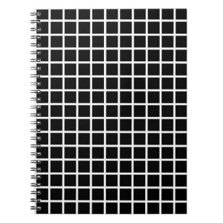 Caderno Espiral Notebook Black Grid