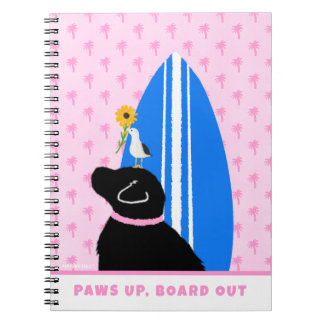Caderno Espiral Notebook Black Lab DogSpiral