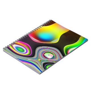 Caderno Espiral Notebook Blobs