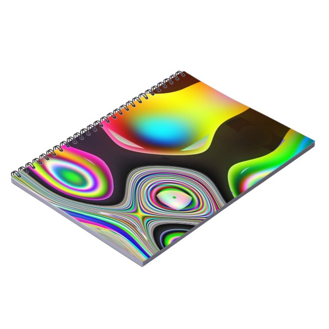 Caderno Espiral Notebook Blobs (Left Side)
