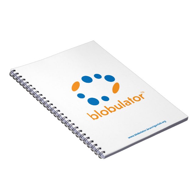 Caderno Espiral Notebook Blobulator v2 (Lado Direito)