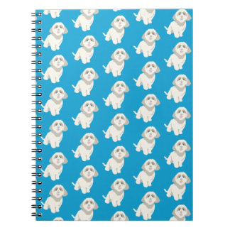 Caderno Espiral Notebook Blue Dog