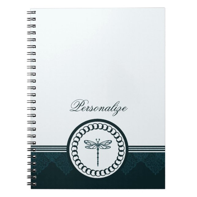 Caderno Espiral Notebook Blue Dragonfly (Frente)