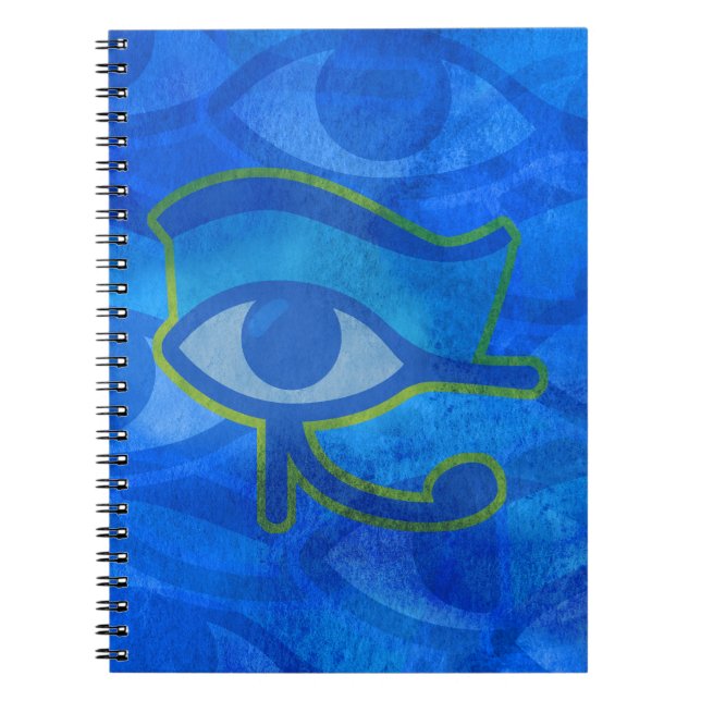 Caderno Espiral Notebook Blue Horus (Frente)