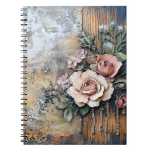Caderno Espiral Notebook Boho Blossom Spiral