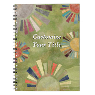Caderno Espiral Notebook Boho Style