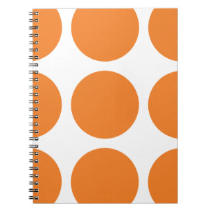 Caderno Espiral Notebook Bolinhas grande