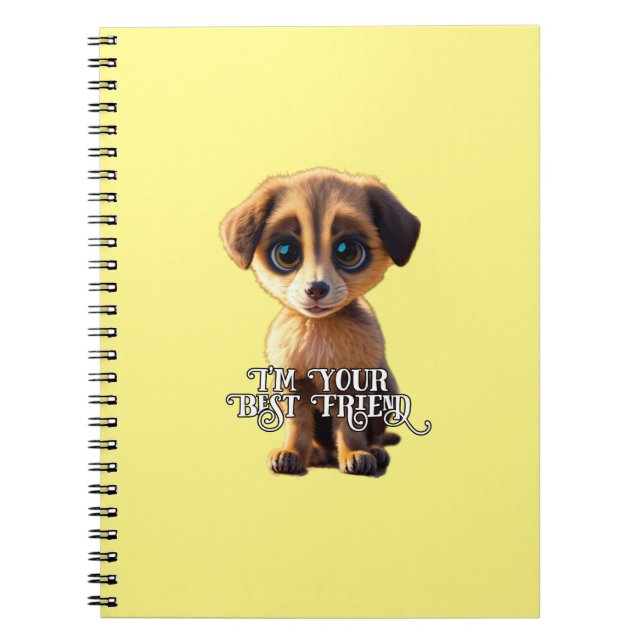 Caderno Espiral Notebook bonito (Frente)